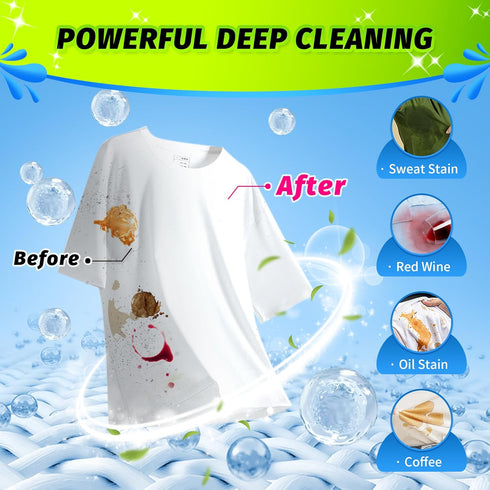 Laundry Detergent Sheets - Up to 120 Loads (60 Sheets),Unscented,Plastic Free,Laundry Detergent Strips for Travel,Dorms, Home,Apartments,Liquidles...