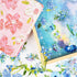 EAMOTOL Vintage Aesthetic Floral Journals Stickers - 100PCS PET Transparent Blue Flowers Plant Materials Scrapbooking Supplies for Daily Planner B...