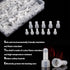 600pcs Closed End Crimp Connectors, Closed End Crimp Terminals, Closed End Wire Crimp Connectors, Nylon Wire Connectors Crimp Cap Wire Terminals C...