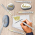 Paint Markers, 6 Pack Fine Point Paint Pens, Acrylic Paint Pens Marker Set for Rocks Painting, Wood, Plastic, Fabric, Canvas, Ceramic, Glass, Card...