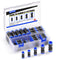 TAILONZ PNEUMATIC 50 pcs Straight Push Connectors Plastic Quick Release Connectors Air Line Fittings for 5/32 1/4 5/16 3/8 1/2Tube (2 Way)...