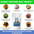 Kidney Restore Bacon Dog Treats 8oz for Petite Dogs. Low Protein Dog Treats for Kidney Support for Small Dogs. Renal Treats for Any Kidney Dog Die...