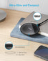 Anker 315 Wireless Charger (Pad), 10W Max Fast Charging - Compatible with iPhone 15/14/13 Series, Samsung S22, AirPods, Samsung Buds, Google Buds,...