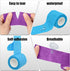 6 Pack 2 Inches Self Adhesive Bandage Wrap Breathable Cohesive Bandage Elastic Tape for Pets, Athletic, Sports, Wrist, Knee, Ankle(5 Yards Per Rol...