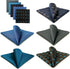 SHLAX&WING 5 Pieces Assorted Mens Silk Pocket Square Handkerchiefs Set 71...