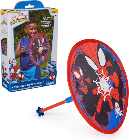 Swimways Marvel Spidey Aqua Shield Blaster, Swimming Pool Accessories & Kids Pool Toys, Spidey Party Supplies & Water Toys for Kids Aged 4 & Up...