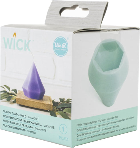 We R Memory Keepers Wick Candle Mold-Diamond...