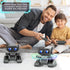 Robot Toys for Kids 3-5 5-7,Rechargeable Remote Control Robot Toy,Interactive Toy Robot for Kids with LED Eyes & Music & Dance,Intelligent Robots ...
