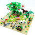 Farm Animals Building Blocks Toys Garden Park Trees and Flowers Classic Botanical Accessories Bricks for Boys Girls Kids Age 6+ Gifts?Include 1 Pc...