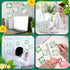 450 Sheets Tropical Palm Sticky Notes Luau Party Favor Hawaiian Fun Notepad Summer Themed Beach Memo Pad Self Adhesive 2.9" Mini Sticky Note for T...