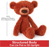 GUND Toothpick Pumpkin Pie, Teddy Bear Stuffed Animal for Ages 1 and Up, Pumpkin Orange, 15”...