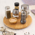 Lazy Susan Organizer for Cabinet, Pantry or Tabletop – 10" Bamboo Turntable for Kitchen, Counter or Spice Rack Storage...