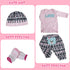 Reborn Baby Dolls Clothes Girl Pink Doll Clothes Baby Clothes 17-22 Inches Baby Doll Clothes and Accessories for Newborn Baby Dolls Girl...