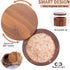 Acacia Salt Cellar 9 Ounces Capacity, Wood Salt & Spice Box With Swivel Cover, Salt Keeper, Wood Jar For Kitchen, Perfect For Keeping Table Salt, ...