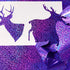 GIRAFVINYL Purple Holographic Vinyl Permanent, Purple Glitter Permanent Vinyl for DIY Helloweed Decorations, Signs, Home, and Car Decorations,12" ...