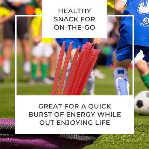 The Honey Jar Watermelon Flavored Honey Sticks - Pure Honey Straws For Tea, Coffee, or a Healthy Treat - One Teaspoon of Flavored Honey Per Stick ...