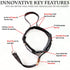 PetsProMax - Dog Headcollar for Pulling and Reactive Dogs; Behind Head Dog Leash Hook Lets You Walk Peacefully; Instantly Stops Your Dog Pulling. ...