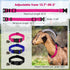Goat Collars with Bell, 3 Pack Adjustable Sheep Collars with Quick Release Buckle Anti-Loss Bell, Durable Nylon pet Collar for Small Farm Goat Cow...
