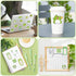 57Pcs Frog Sticky Notes with Pen Stickers Stationery Set 0.5mm Black Gel Ballpoint Pens Frog Self-Stick Notes Pads Cartoon Frog Vinyl Stickers Bac...