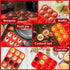 2PCS Thicken-12 Cup Silicone Muffin Pan - Cupcake Baking Pan Great for Making Muffin Cakes, Tart, Bread -Non - Stick Silicone Mold/Dishwasher - Mi...