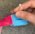 Third Hand Binding Folder Clip and Binding Wheel for Quilting and Sewing by Purple Hobbies, Making It Easier to Create Binding and Store. (Light B...