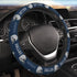 Dallas Car Steering Wheel Cover, Football Elasticity Anti Slip Sweat Absorption Universal Car Accessories 15 inch for Most Vehicle Sedan, Truck, S...