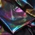 Hologram Rainbow Iridescent Mermaid Metallic Foil Stretch Fabric(Rainbow 1yard)...