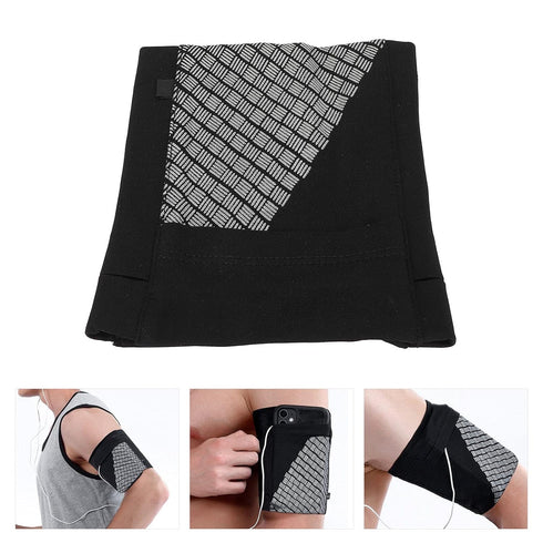 Cell Phone Armband - Running Arm Band Holder Pouch Case Phone Armband Sleeve Universal Comfort Arm Cell Phone Holder Sports Armband for Running, F...