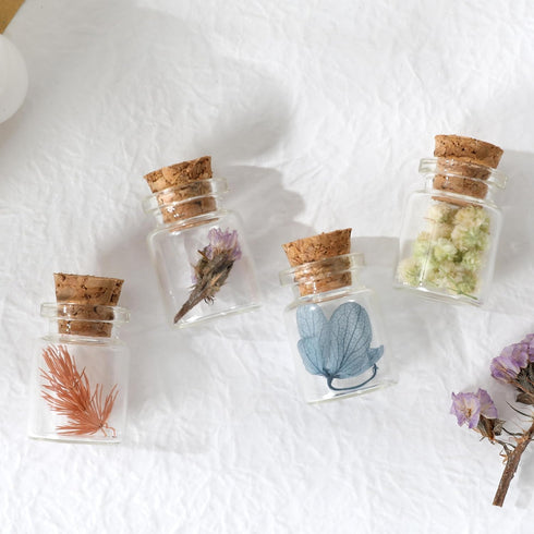 Magic Season Decorative Glass Bottles (12 Pcs / 0.17 fl oz.)...