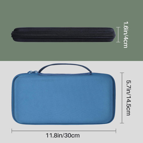Hard Case Compatible with Logitech Pebble Keys 2 K380s K380 K810 K811 Bluetooth Wireless Keyboard (Classic Blue Case)...