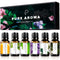 Essential Oils Set by Pure Aroma - Top 6 Aromatherapy Oils Gift Set-6 Pack, 10ml (Eucalyptus, Lavender, Lemongrass, Sweet Orange, Peppermint, Tea ...