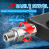 Boltigen Pressure Washer Swivel, 3/8 NPT Thread Pressure Washer Stainless Steel Swivel Joint Fittings, 360°Degree Kink Free Connector, 5000 PSI...
