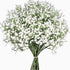 Babys Breath Artificial Flowers,12 Pcs Gypsophila Real Touch Flowers for Wedding Party Home Garden Decoration...
