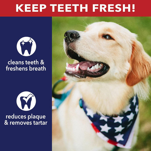 Pet Factory American Beefhide 5" Munch Mini Rolls Dog Chew Treats - Natural Flavor, 40 Count/1 Pack...