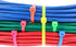 Secure 8 Inch Fluorescent Pink 50 lb Standard Nylon Cable Tie - 100 Pack...