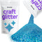 Hemway Craft Glitter - Ocean Blue Holographic | 100g Microfine Metallic Sequin Flakes for Resin Crafts | Supplies for Tumblers, Cards, Jewellery, ...