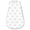 SwaddleDesigns Soft Fleece Sleeping Sack, Hedgehog, Black, Medium, 6-12 Months, Wearable Blanket with 2-Way Zipper...
