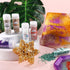 Renfio 32 Colors Broken Crushed Glass Glitter Set, 22.57oz 640g Glitter Shards 2-4mm Irregular Metallic Glass Chips Crystal Chunky Flakes Sequins ...