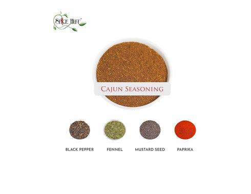 Organic Cajun Spicy Flavors of New Orleans Louisiana Seasoning, 2 Ounce, The Spice Hut...