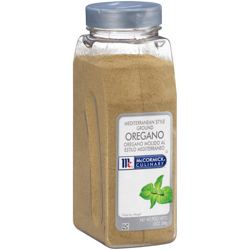 McCormick Culinary Mediterranean Style Ground Oregano, 13 oz - One 13 Ounce Container of Ground Oregano Spice, Use in Greek and Italian Cuisines f...