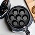 Air Fryer Muffin Pan (7 Cups) — Silicone Muffin Pans for Baking & Freezing, Nonstick Air Fryer Silicone Egg Mold Compatible with 3.5-5.8L Fryers —...