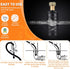 Enhon Drain Bladder, Drain Cleaning Bladder Fits 4" to 6" Drain Pipe, Unclogs Stubborn Blockages in Main Drain & Sewer Line Bathroom Sinks, Shower...