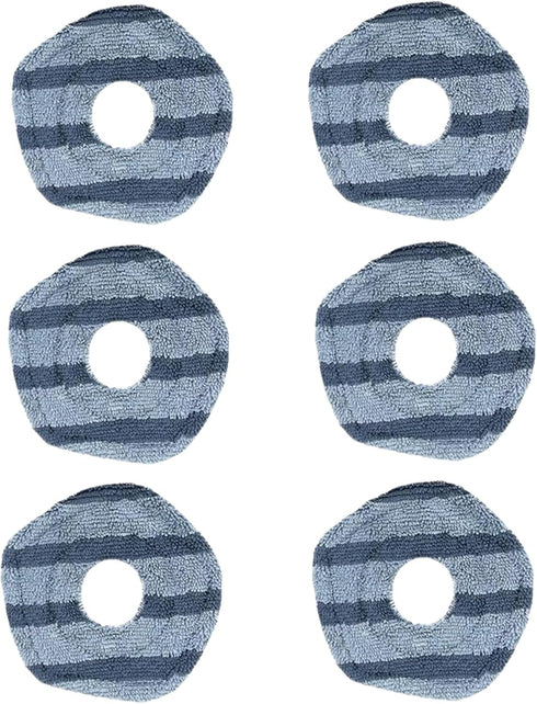 Vacuum Mop Pads Clothes For Eufy X10 Pro Omni Cleaner Robot-6 PCS …...