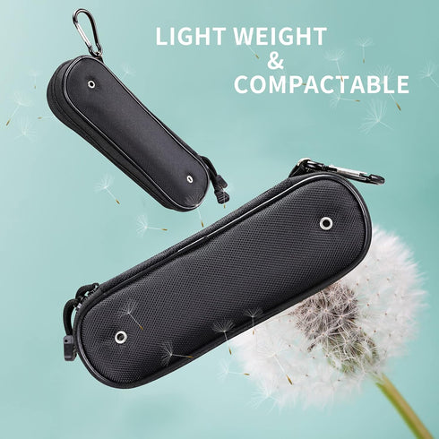 Compact Toothbrush Travel Case for Oral-B Pro 1000/1500/Oral-B Smart 1500 Electric Toothbrush, Electric Toothbrush Travel Case for Philips Sonicar...