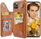 LOHASIC for iPhone 11 Pro Max Wallet Case, 5 Card Holder ProMax Phone Cover to Men Women, Premium PU Leather Credit Slot, Magnetic Clasp Kickstand...