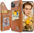 LOHASIC for iPhone 11 Pro Max Wallet Case, 5 Card Holder ProMax Phone Cover to Men Women, Premium PU Leather Credit Slot, Magnetic Clasp Kickstand...