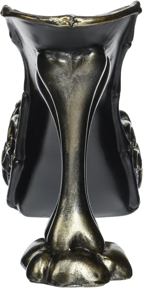 Design Toscano Skull Slipper Gothic Girly Girl Catchall Sculpture,Twin...