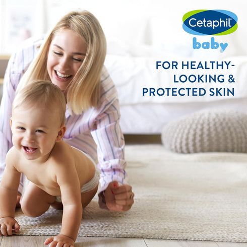 Cetaphil Baby Body Wash, Soothing Wash, Creamy & Gentle for Sensitive Dry Skin, Made with Colloidal Oatmeal and Niacinamide, Fragrance Free, Hypoa...