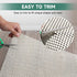 BALEINE Non Slip Rug Pad Rug Gripper for Hardwood Floors, Extra Thick Non Slip Mat Under Carpet (2'x3')...