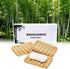 3 Pack Bamboo Soap Dish, Bar Soap Holder with Self Draining Tray, Natural Waterfall Drain Soap Saver, Used for Bathroom, Kitchen...